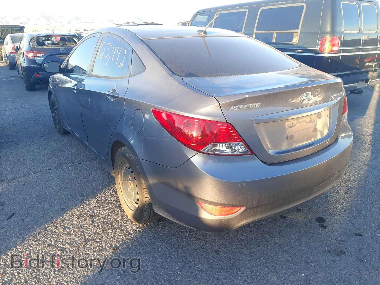 2014 HYUNDAI ACCENT - VIN: KMHCT4AE7EU669982 - Фото 3
