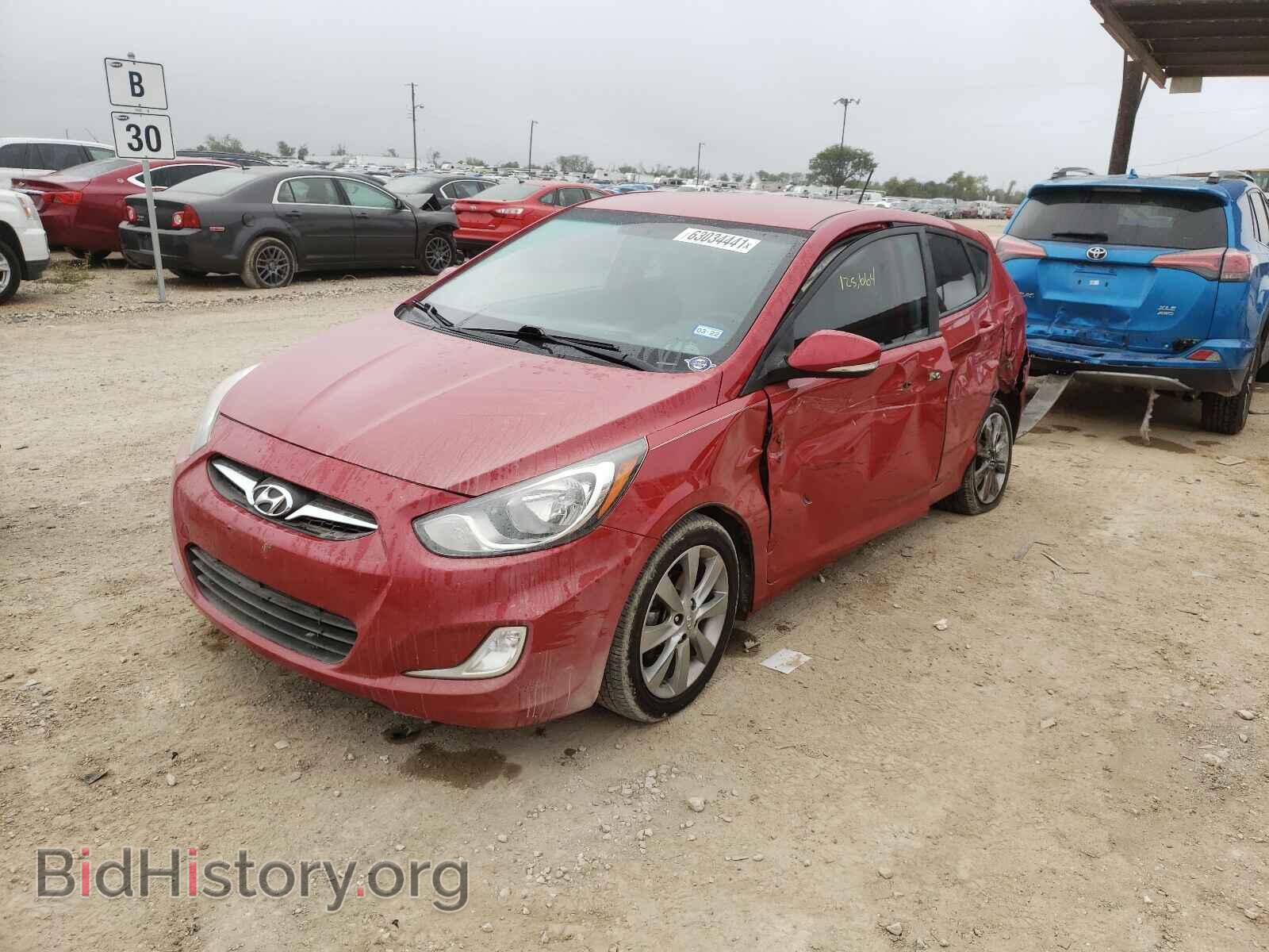 2013 HYUNDAI ACCENT - VIN: KMHCU5AE7DU083056 - Фото 2