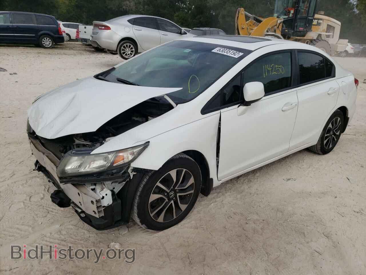 2013 HONDA CIVIC - VIN: 19XFB2F83DE043421 - Фото 2