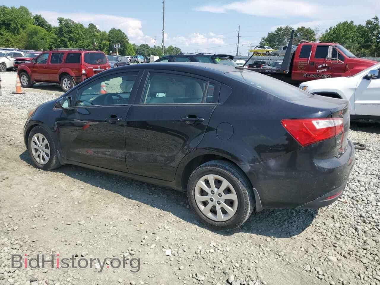 2012 KIA RIO - VIN: KNADM4A30C6076290 - Фото 2