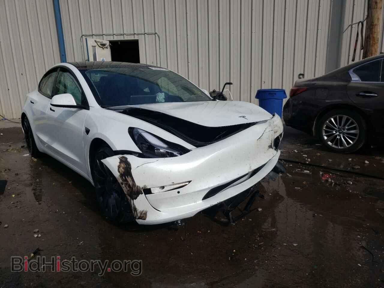 Photo 5YJ3E1EC9MF050023 - TESLA MODEL 3 2021