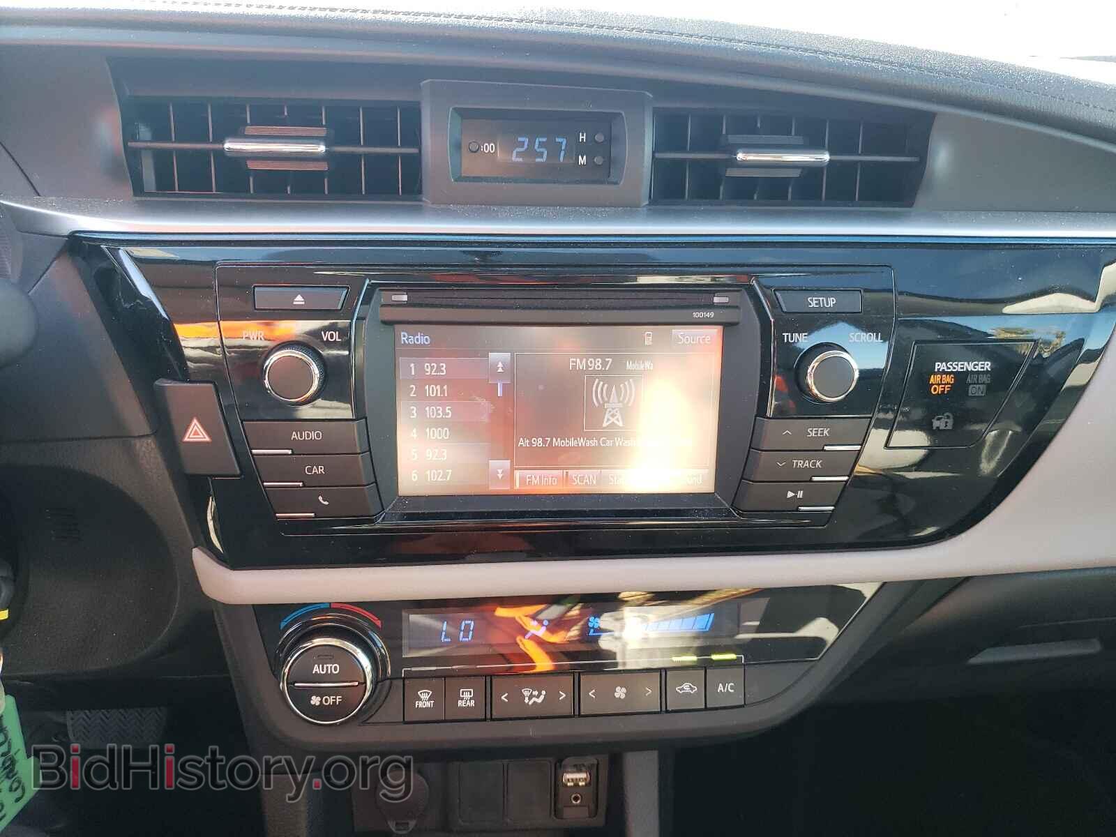 2015 TOYOTA COROLLA - VIN: 5YFBURHE3FP188223 - Фото 9