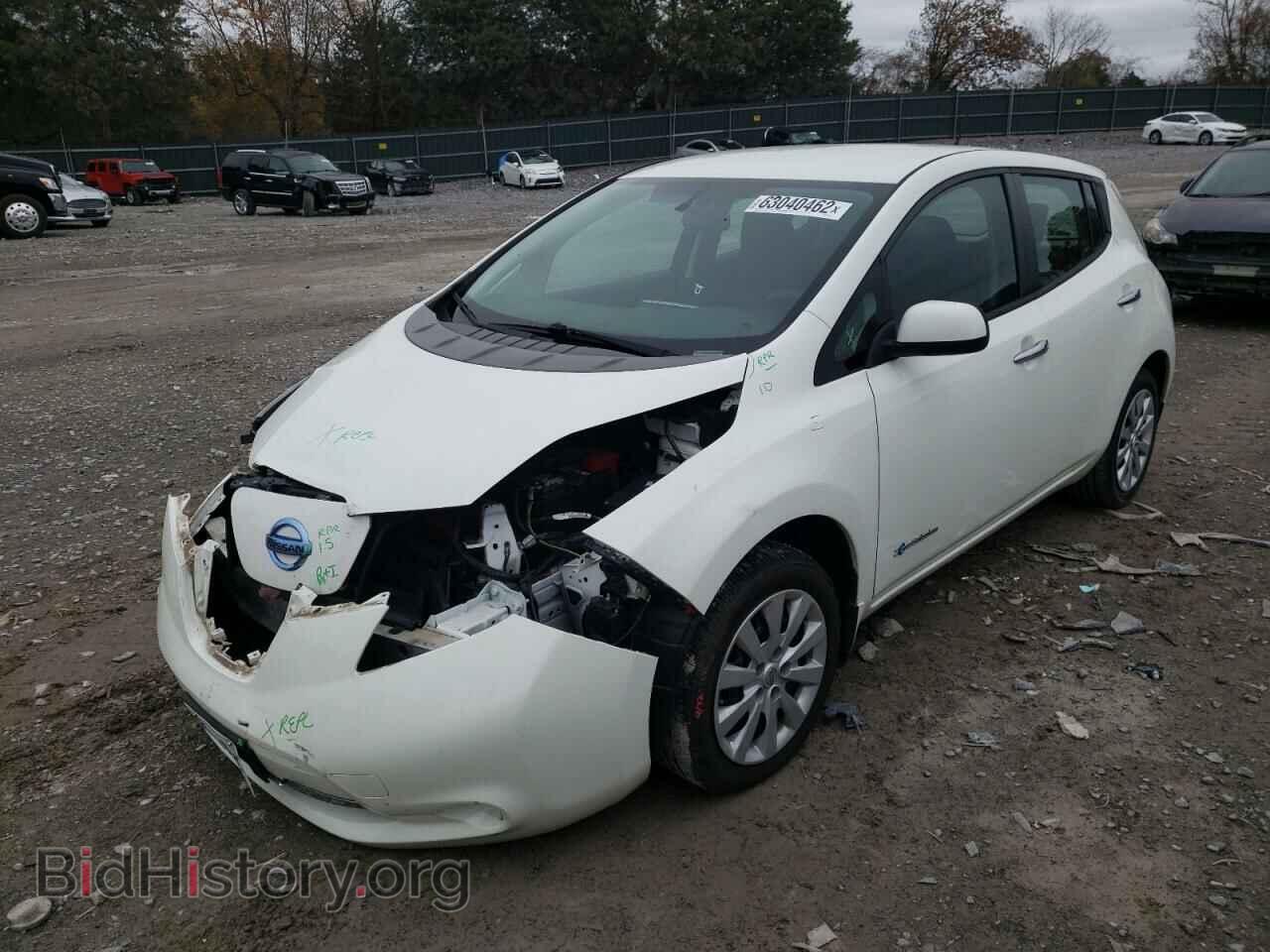 2016 NISSAN LEAF - VIN: 1N4AZ0CP1GC311289 - Фото 2