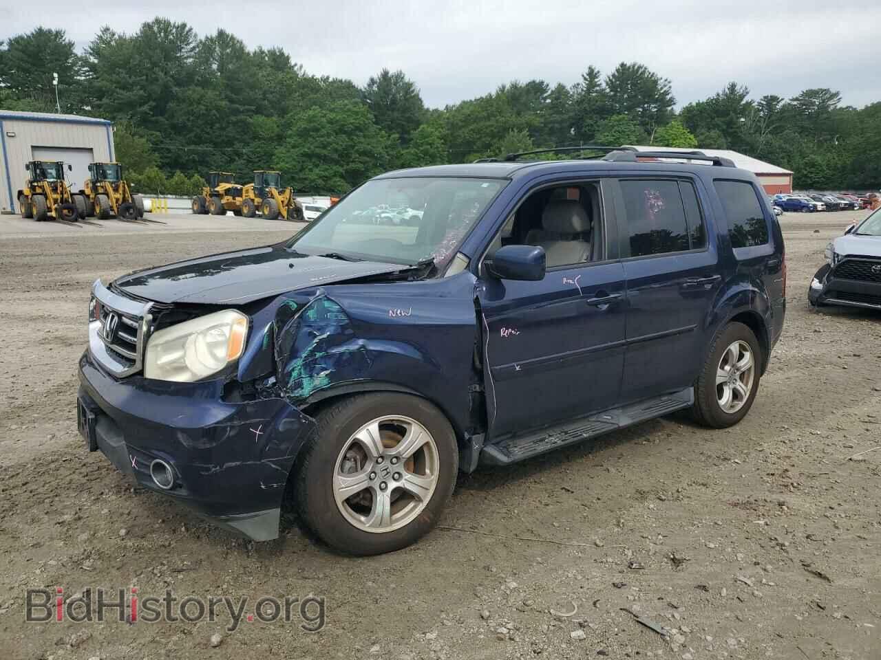 Photo 5FNYF4H56DB054113 - HONDA PILOT 2013