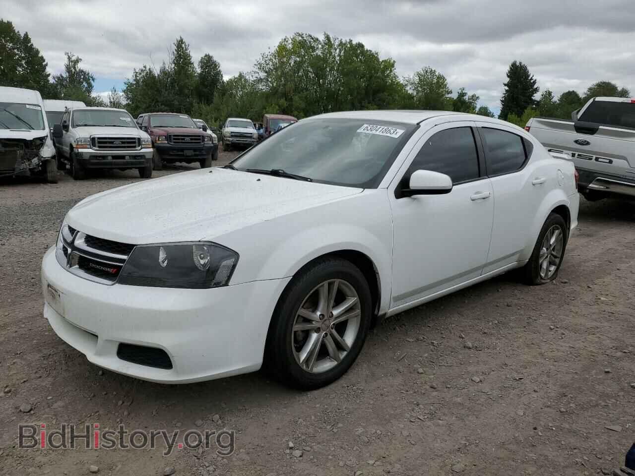 Фотография 1C3CDZCB4CN198550 - DODGE AVENGER 2012