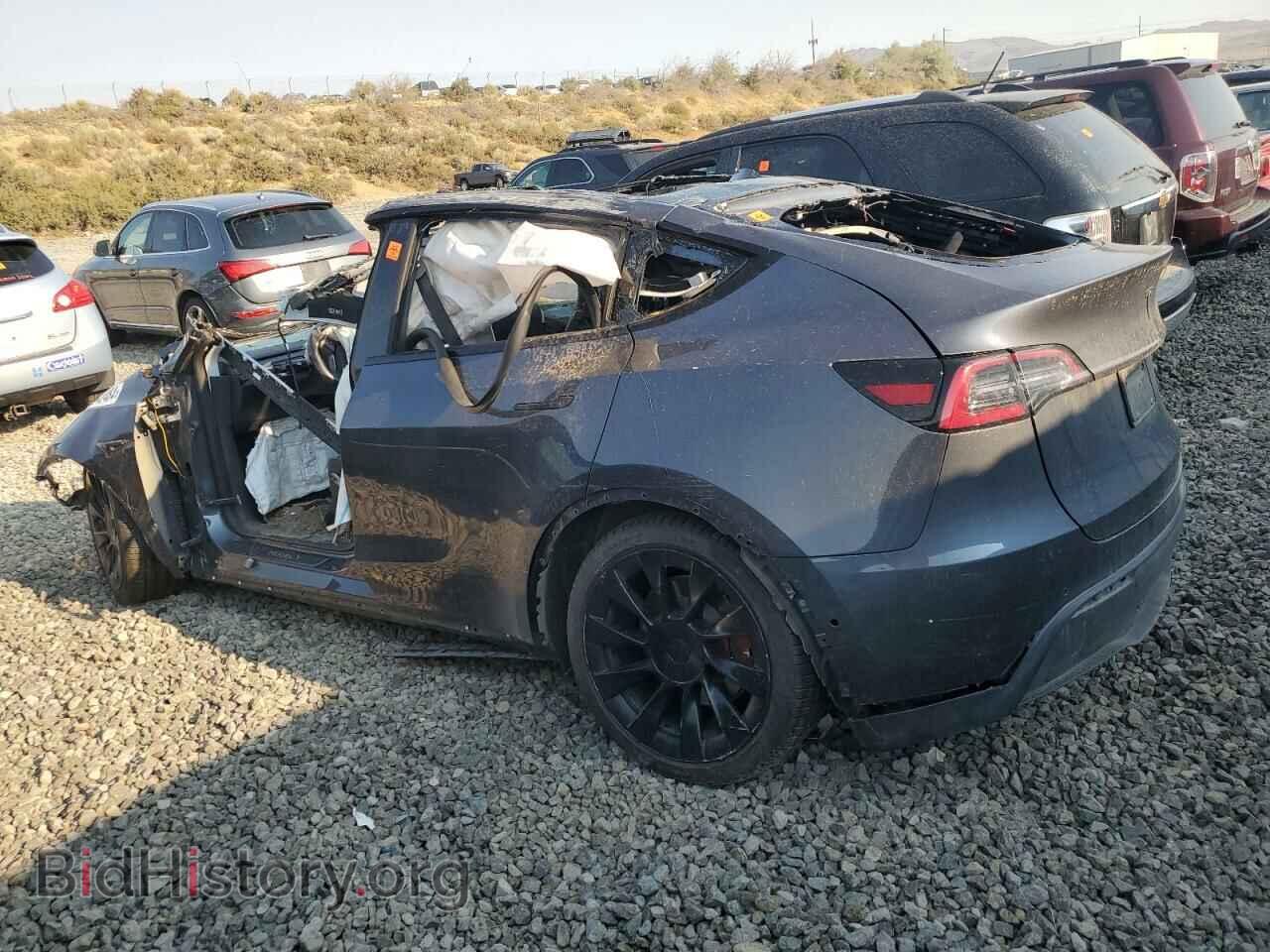 2020 TESLA MODEL Y - VIN: 5YJYGDEF4LF000799 - Фото 2