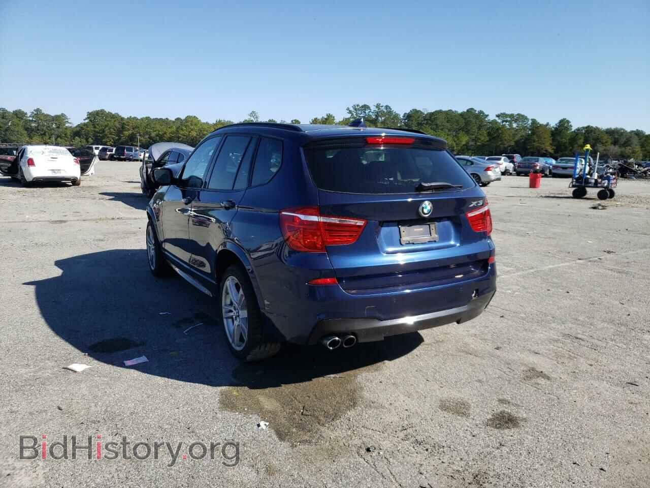 2014 BMW X3 - VIN: 5UXWX7C57E0E82349 - Фото 3