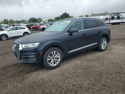 2017 Audi Q7 Premium Plus, черный — VIN WA1LABF75HD028272, Copart