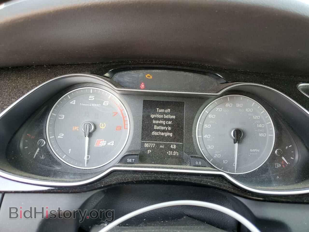 2014 AUDI S4/RS4 - VIN: WAUBGAFL6EA060309 - Фото 9
