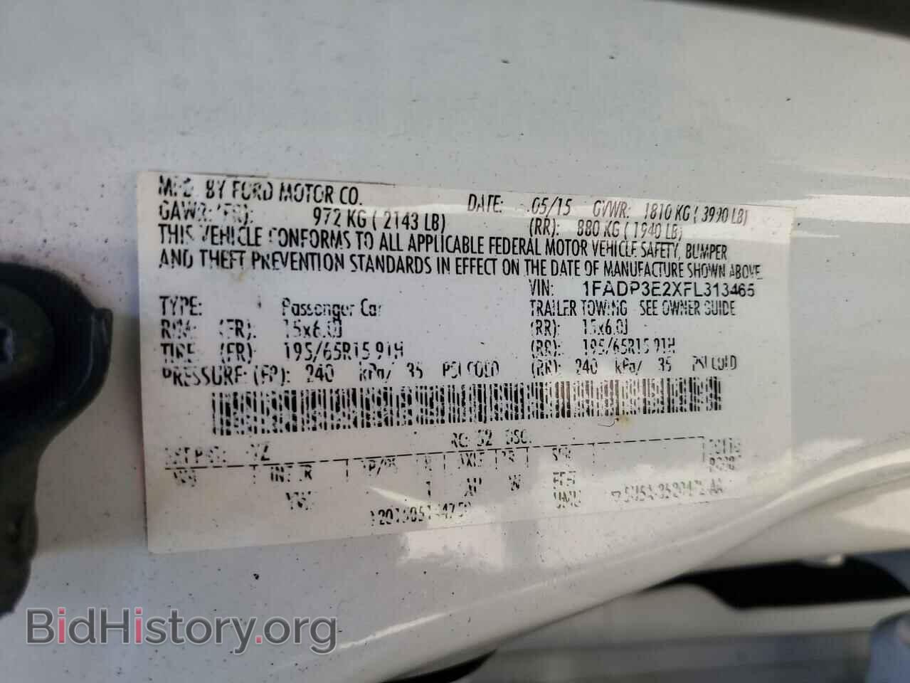 2015 FORD FOCUS - VIN: 1FADP3E2XFL313465 - Photo 12