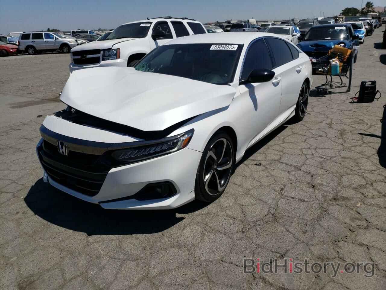 Photo 1HGCV1F35NA008376 - HONDA ACCORD 2022