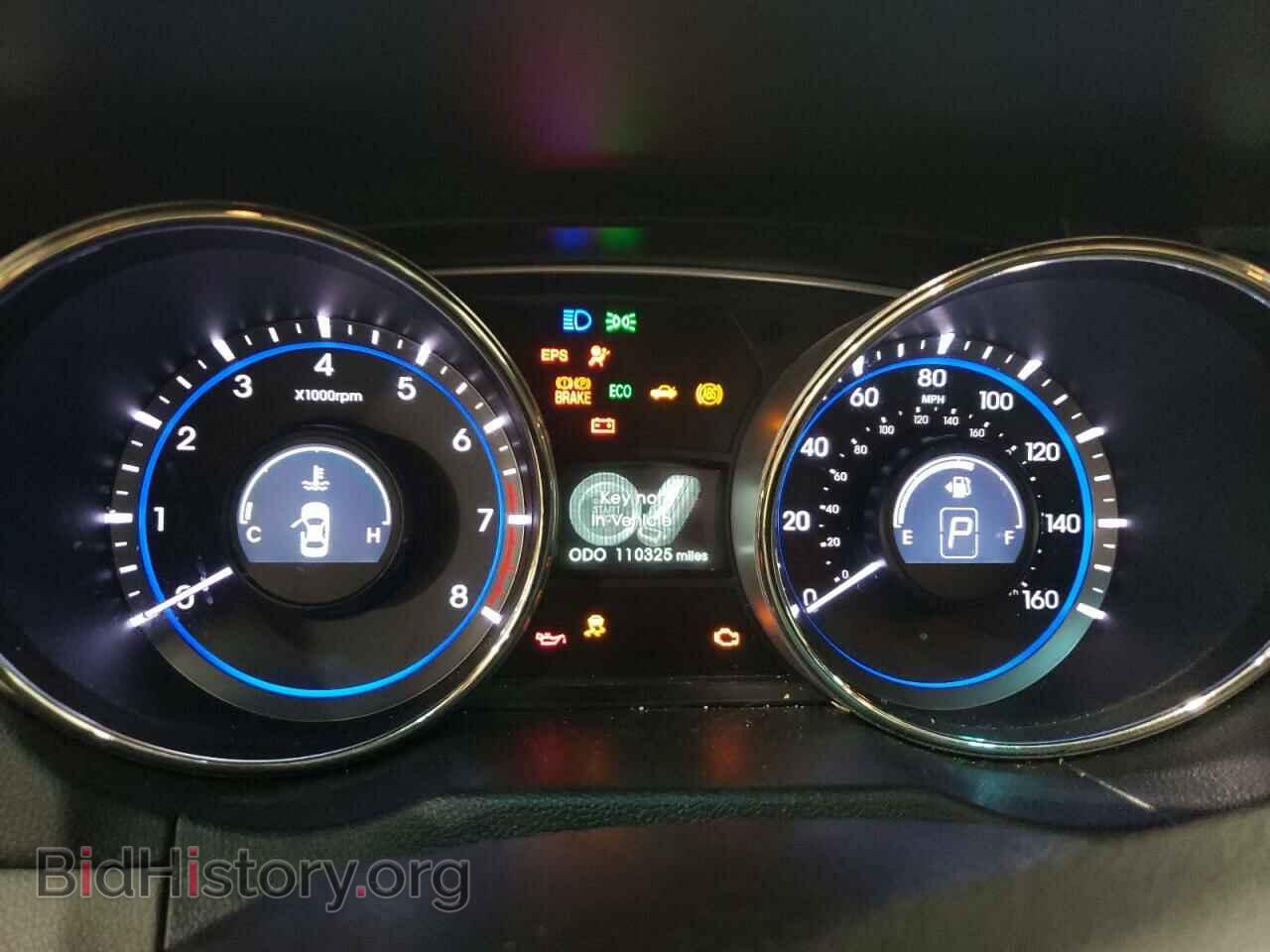 2012 HYUNDAI SONATA - VIN: 5NPEC4ABXCH386566 - Фото 9