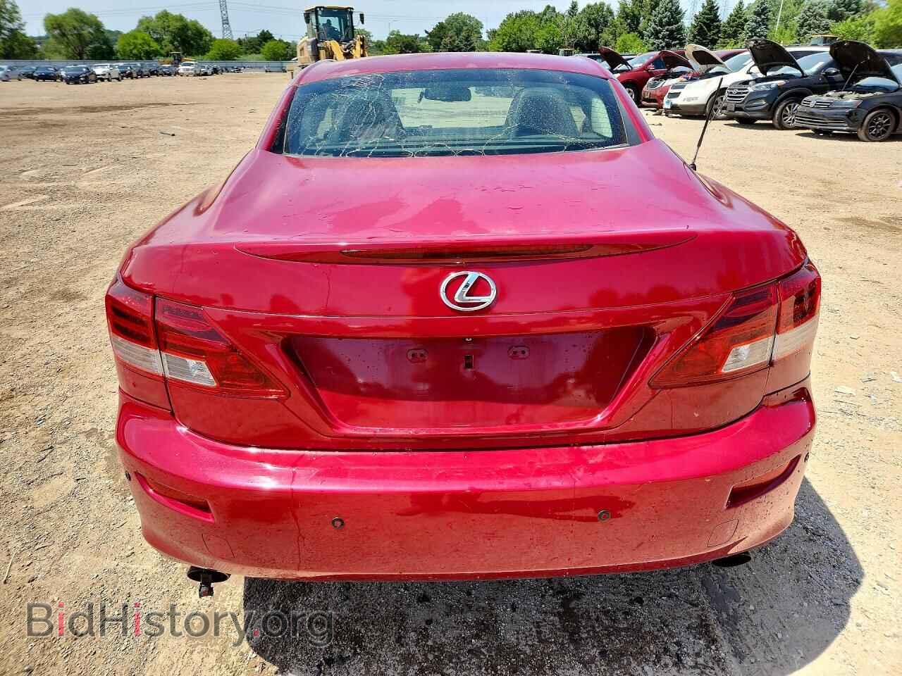 2011 LEXUS IS - VIN: JTHFE2C22B2505208 - Photo 6