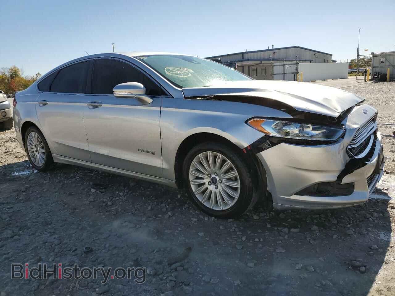 Photo 3FA6P0LU2DR222913 - FORD FUSION 2013