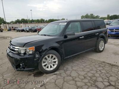 2012 Ford FLEX Flex SEL, black — VIN 2FMGK5CC3CBD09326, Copart