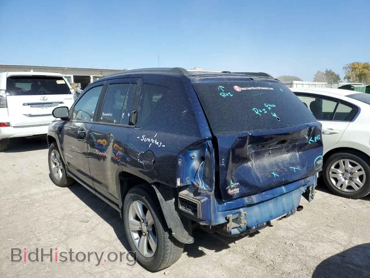 2013 JEEP COMPASS - VIN: 1C4NJDEB0DD193530 - Фото 3