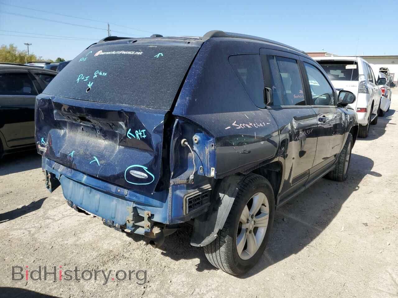 2013 JEEP COMPASS - VIN: 1C4NJDEB0DD193530 - Фото 4