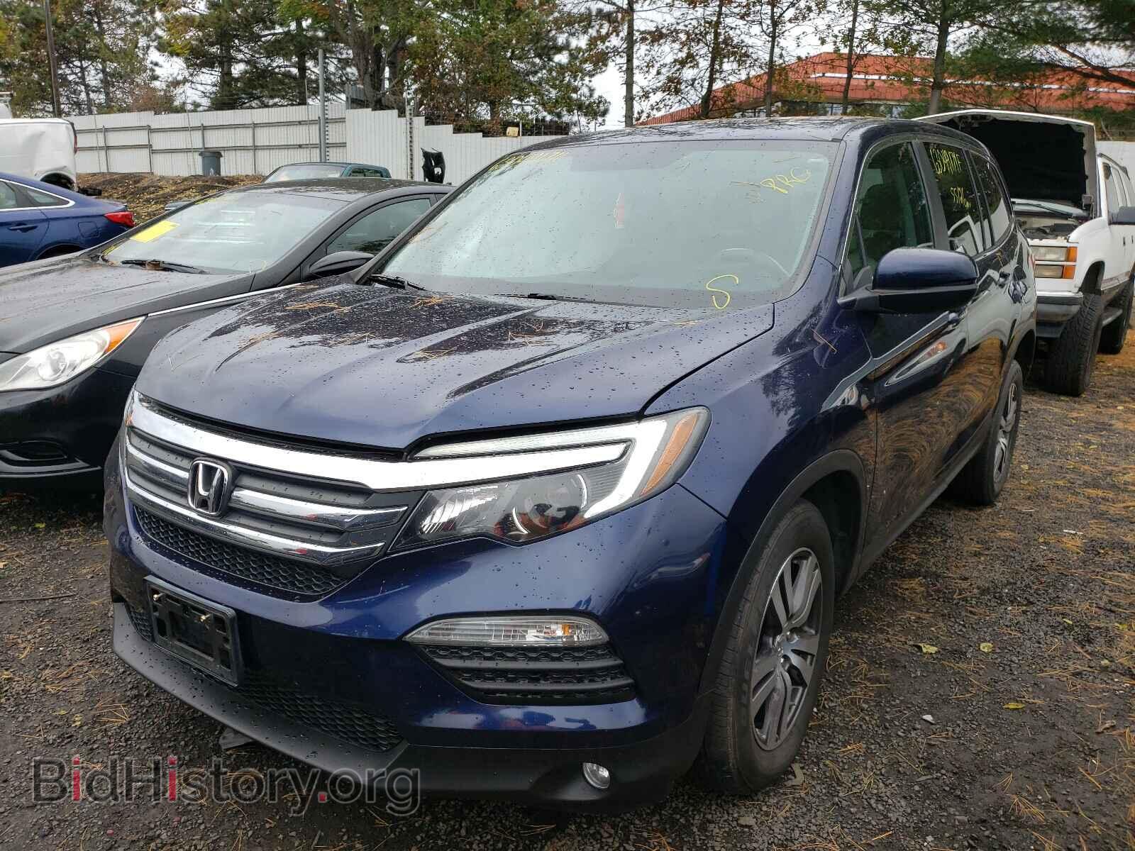 2016 HONDA PILOT - VIN: 5FNYF6H8XGB064735 - Фото 2