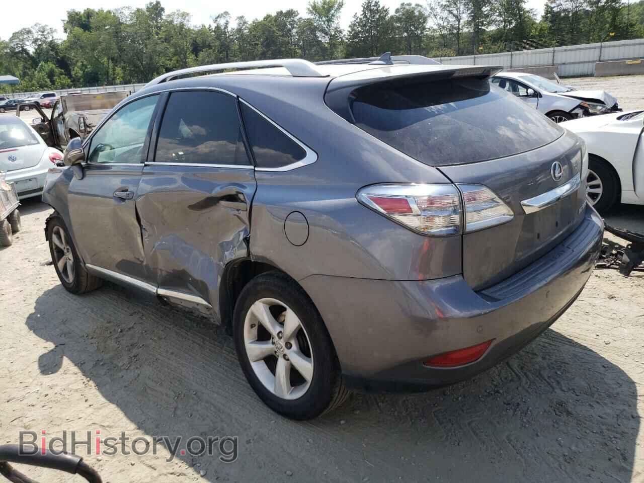2012 LEXUS RX350 - VIN: 2T2BK1BA9CC131724 - Фото 2