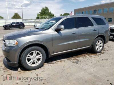 2012 Dodge DURANGO Crew, gray — VIN 1C4RDJDG5CC129413, Copart