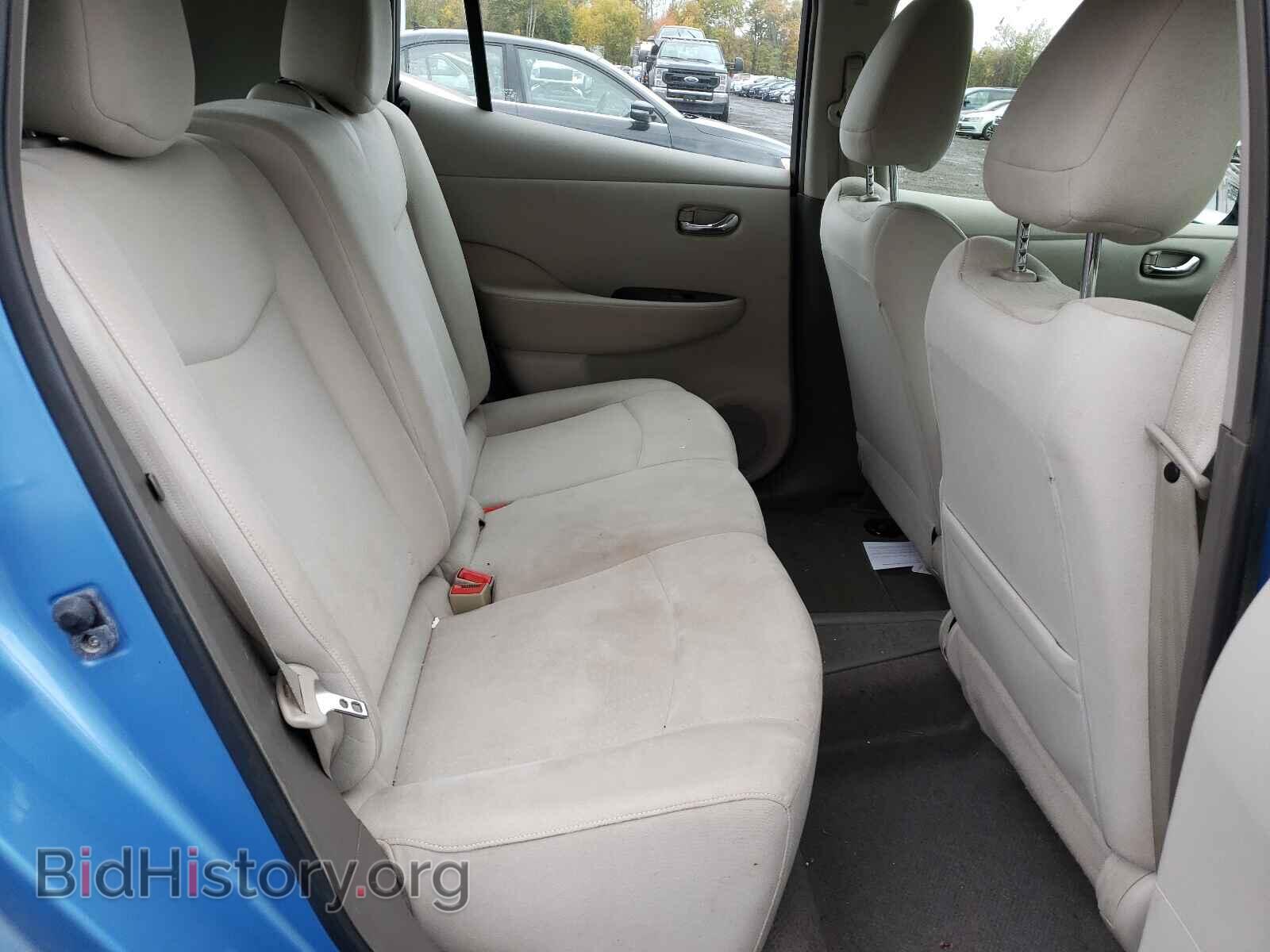 2012 NISSAN LEAF - VIN: JN1AZ0CP1CT017706 - Фото 6