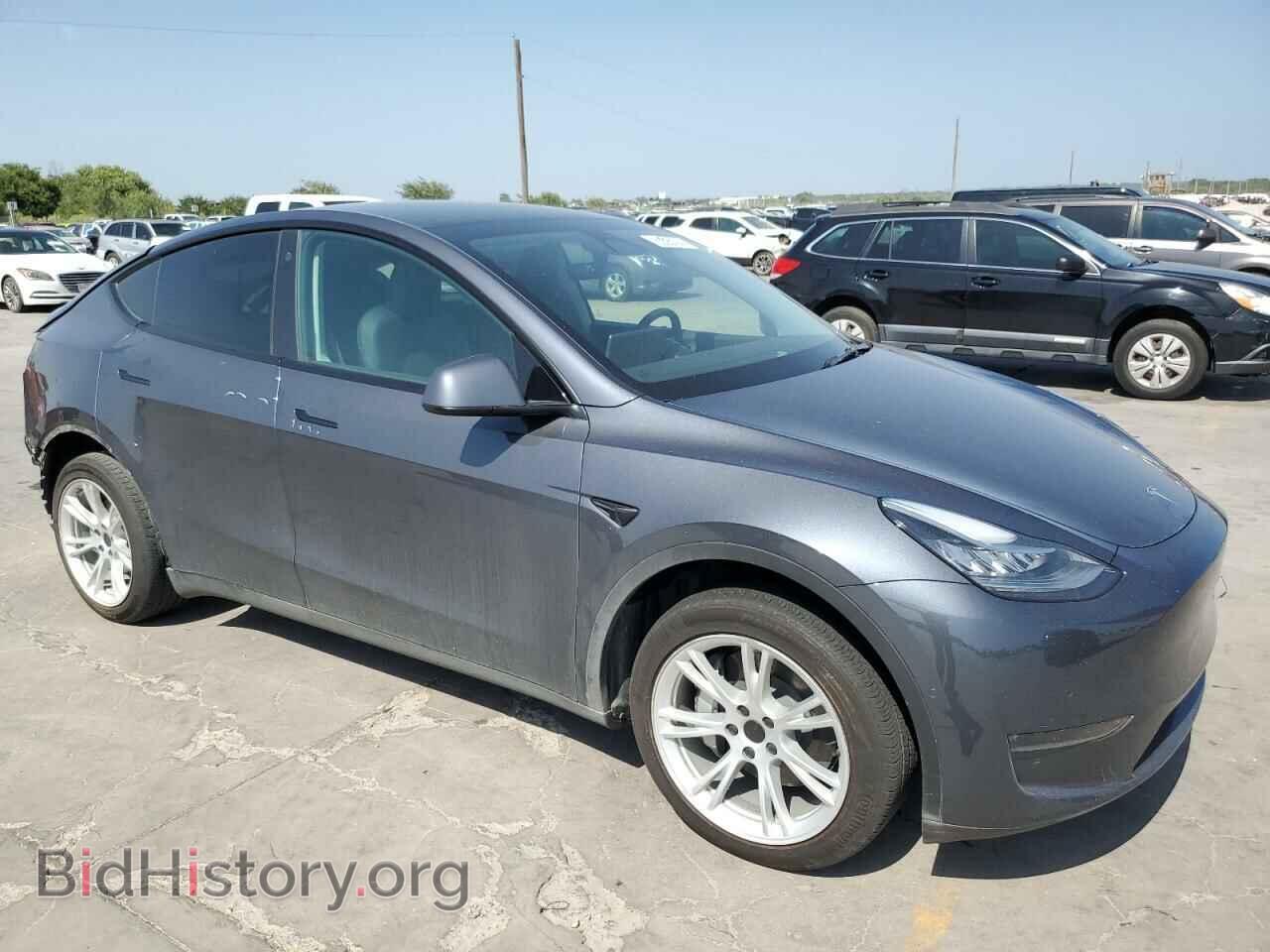 2022 TESLA MODEL Y - VIN: 7SAYGDEE4NA005513 - Фото 4