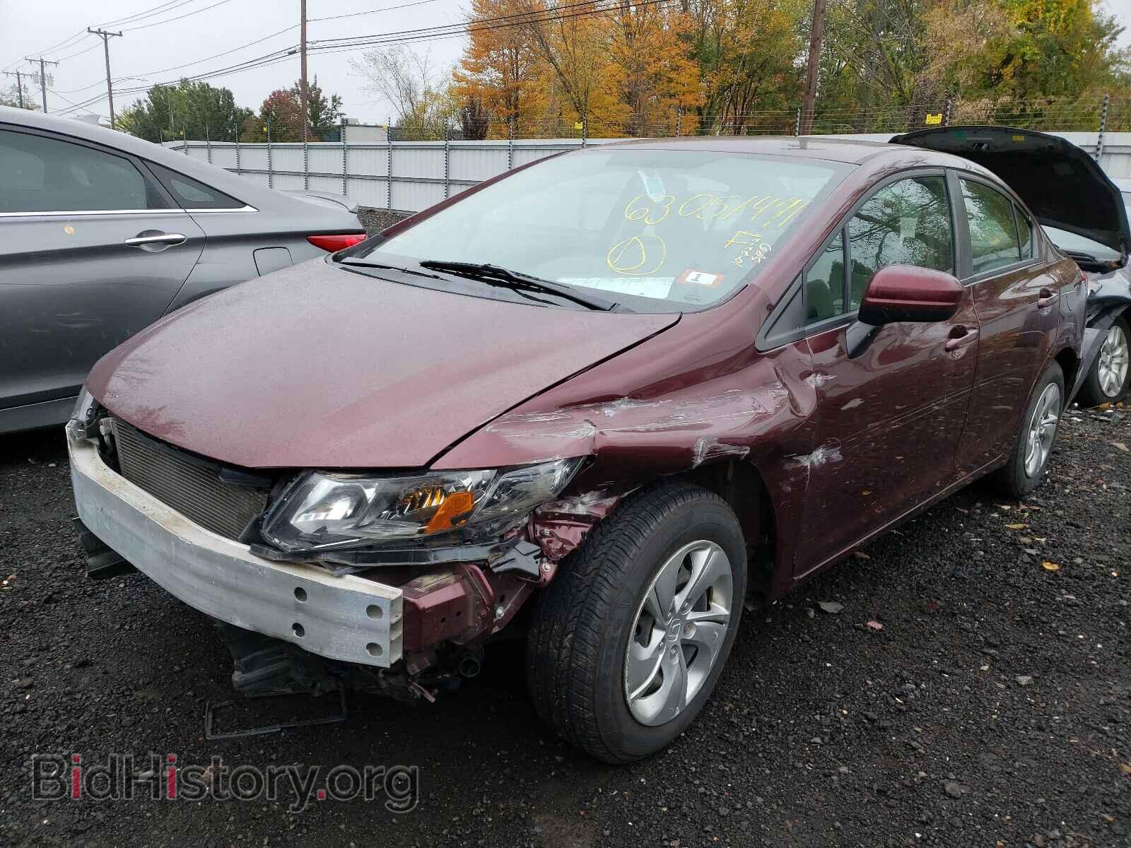 2015 HONDA CIVIC - VIN: 19XFB2F55FE043185 - Фото 2