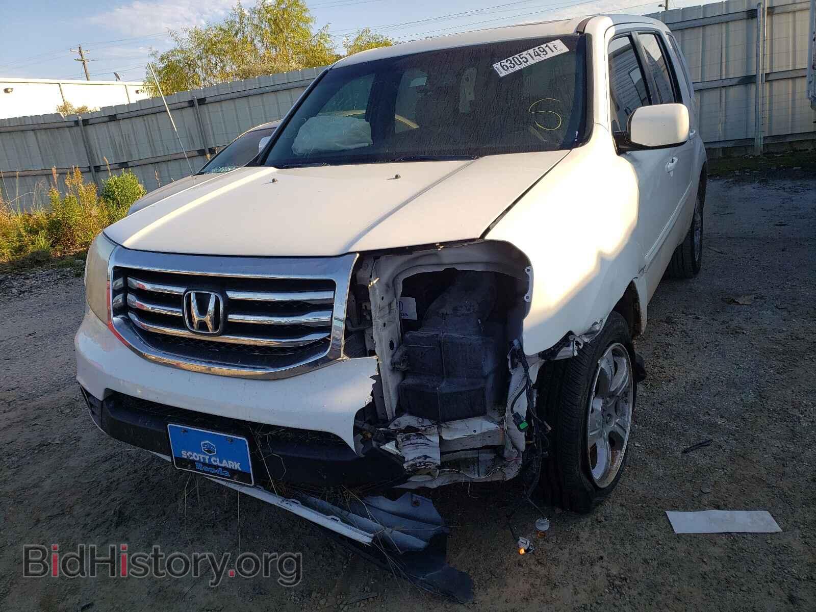 2012 HONDA PILOT - VIN: 5FNYF3H5XCB044340 - Photo 2