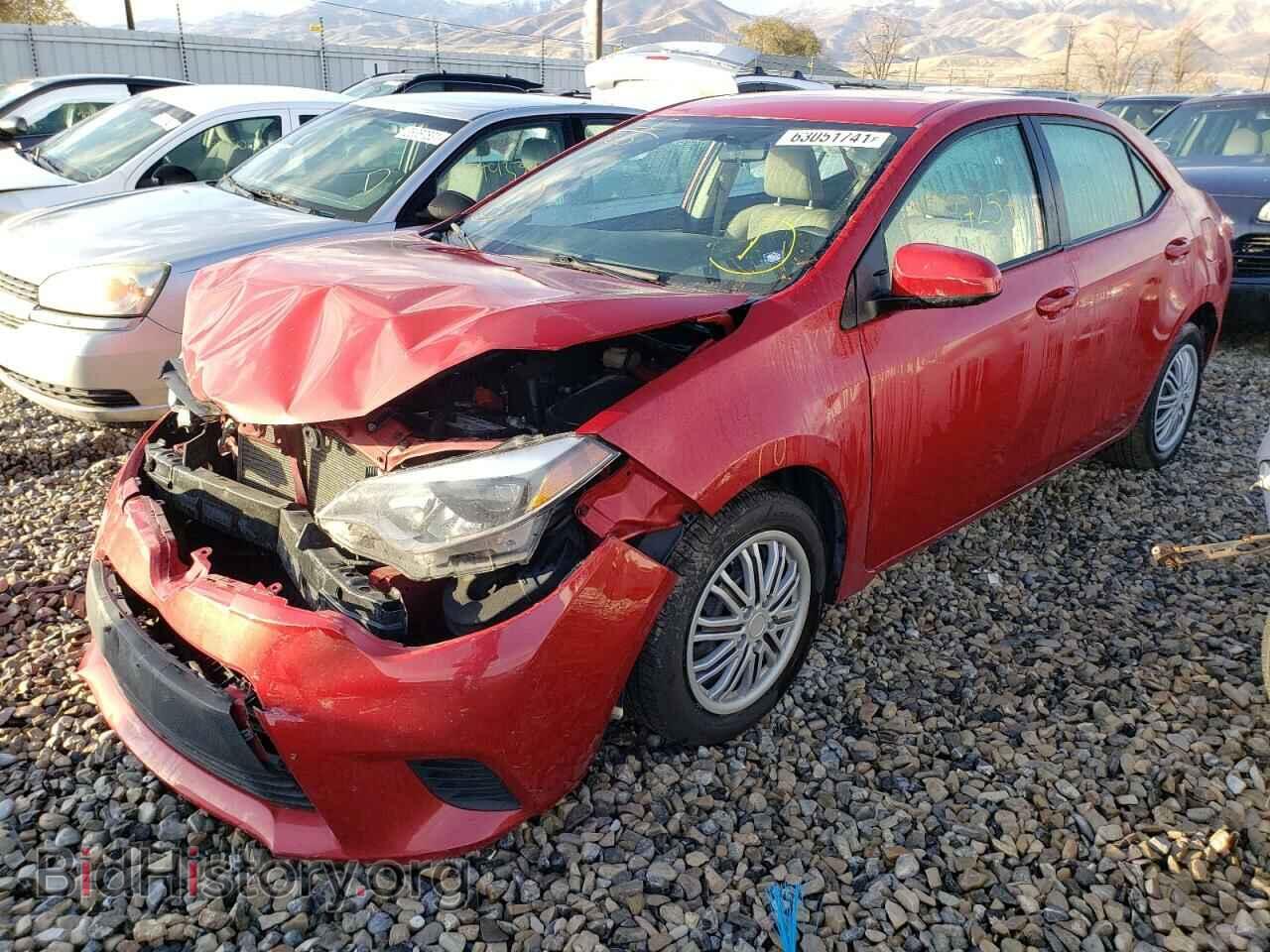 2014 TOYOTA COROLLA - VIN: 2T1BURHE5EC056210 - Фото 2