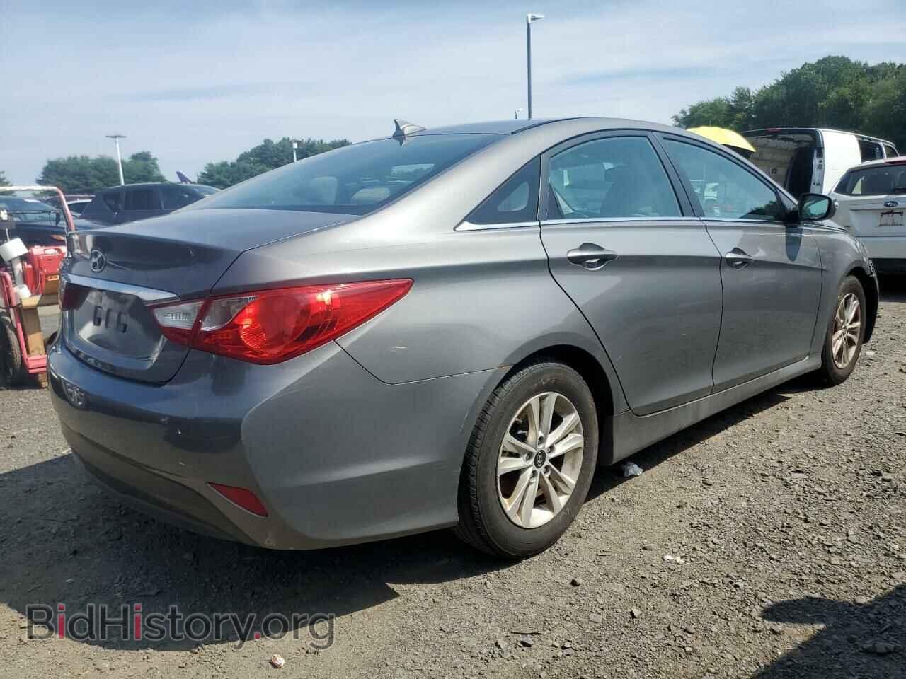 2014 HYUNDAI SONATA - VIN: 5NPEB4AC4EH817031 - Фото 3