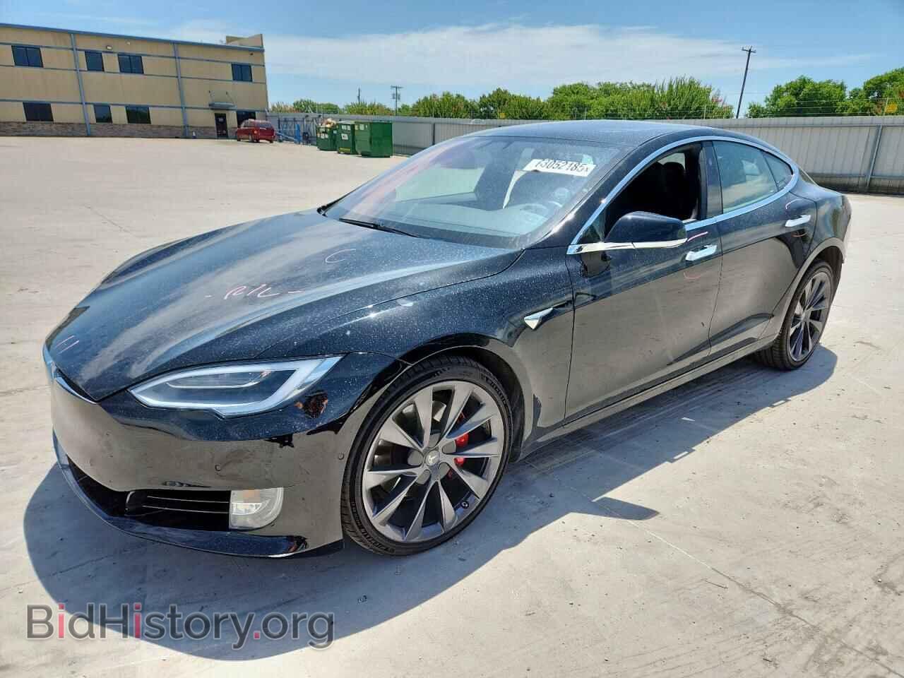Photo 5YJSA1E42MF426965 - TESLA MODEL S 2021