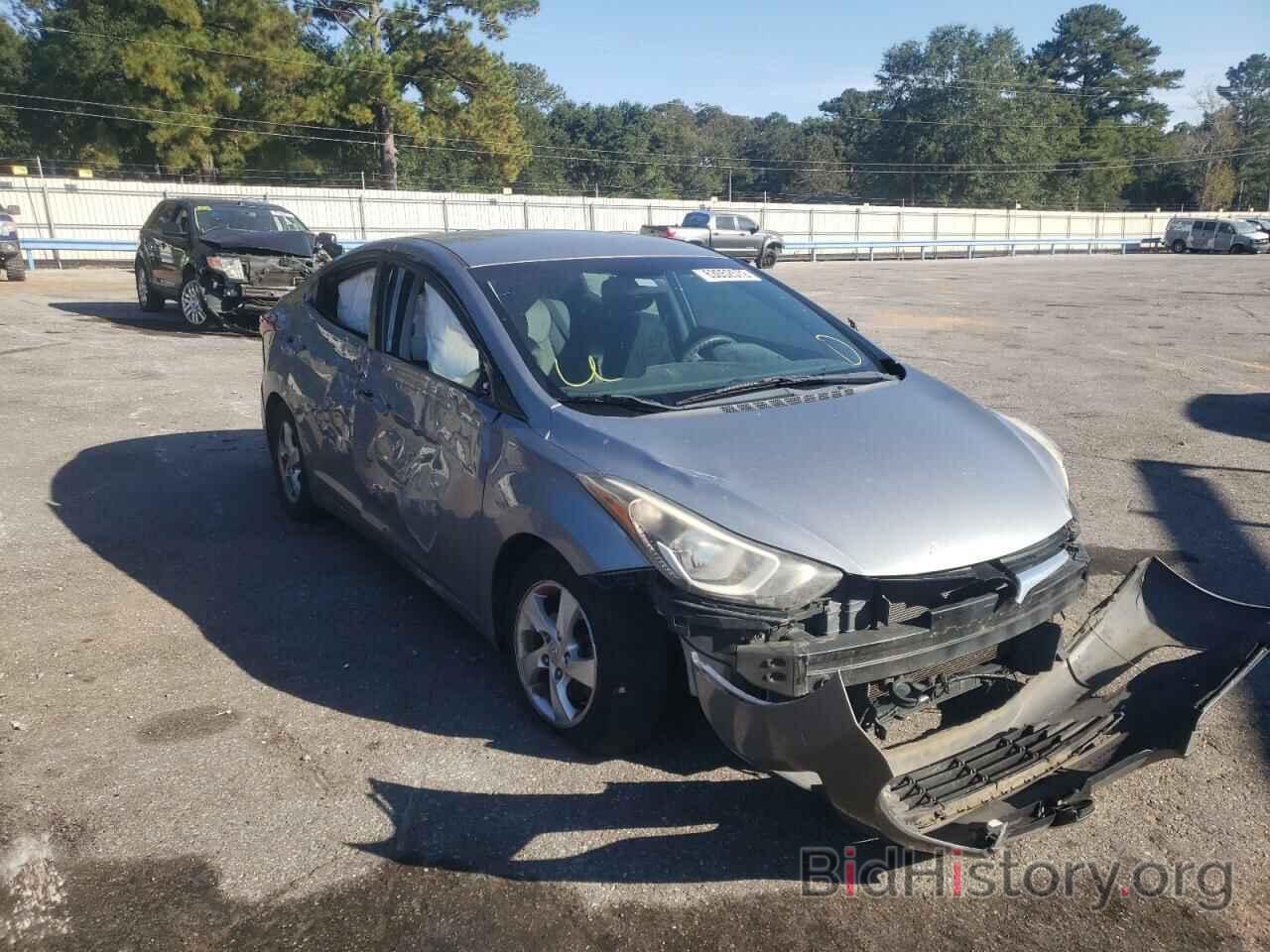 Photo KMHDH4AE4EU169347 - HYUNDAI ELANTRA 2014