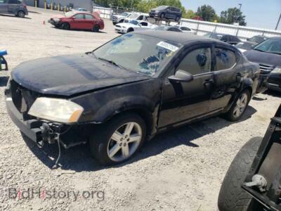2013 Dodge AVENGER Avenger SX, черный — VIN 1C3CDZCB8DN679659, Copart