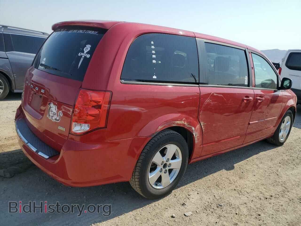 2013 DODGE CARAVAN - VIN: 2C4RDGBG1DR723298 - Фото 3