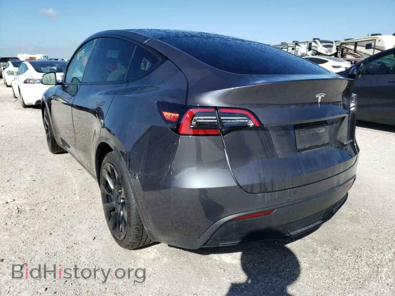 2021 TESLA MODEL Y - VIN: 5YJYGAEE3MF178923 - Фото 3
