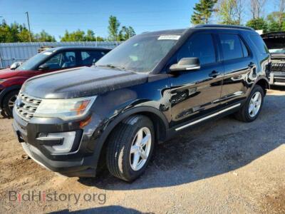 2016 Ford EXPLORER XLT, black — VIN 1FM5K8D8XGGD18171, Copart