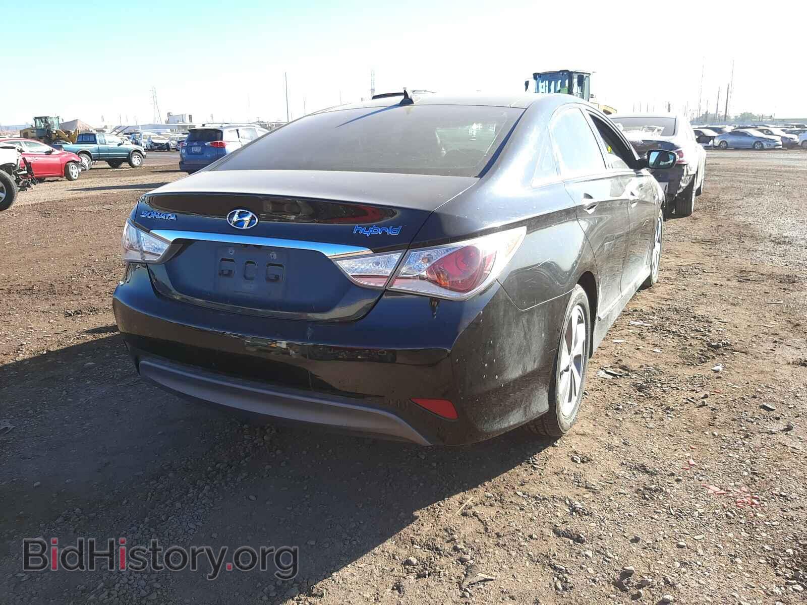 2012 HYUNDAI SONATA - VIN: KMHEC4A40CA062840 - Фото 4