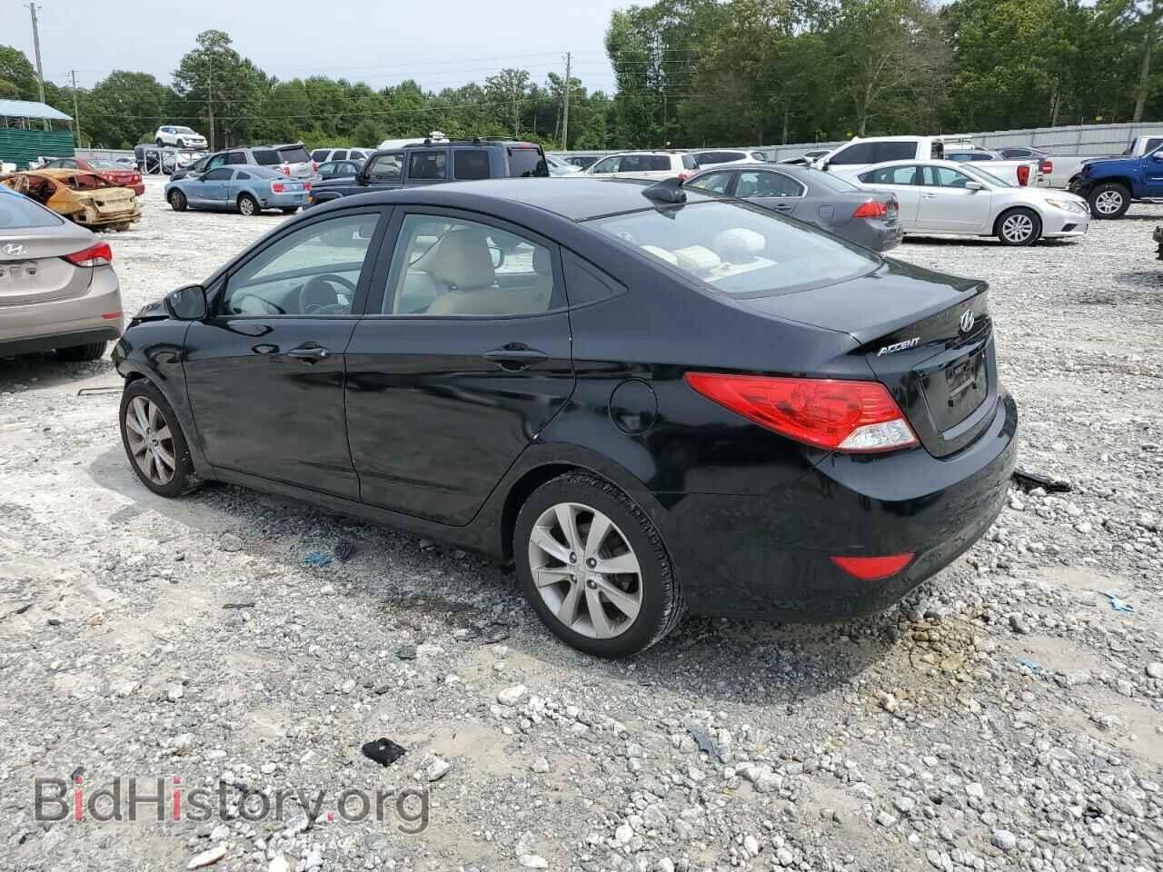 2014 HYUNDAI ACCENT - VIN: KMHCU4AE3EU766691 - Фото 2