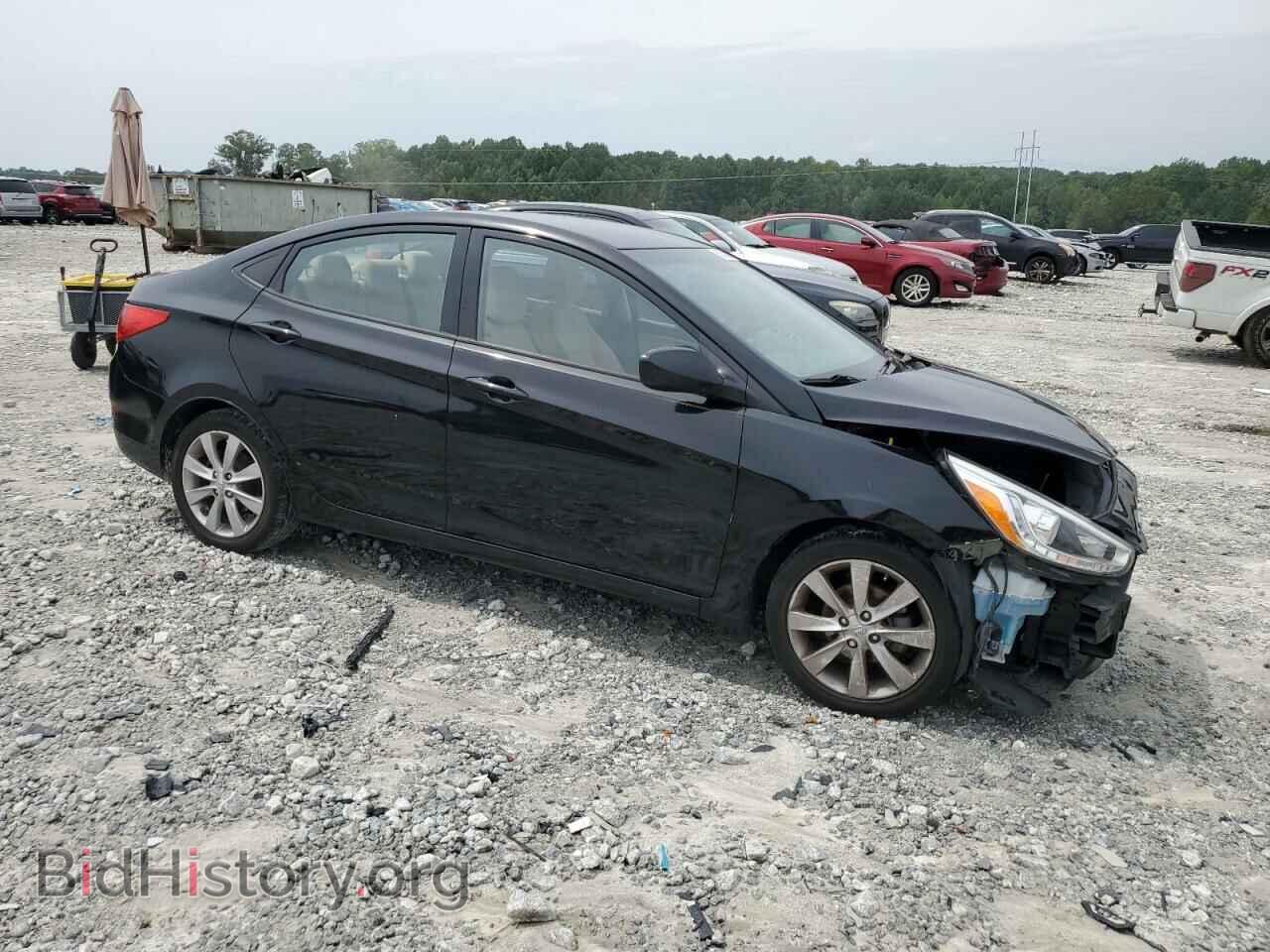 2014 HYUNDAI ACCENT - VIN: KMHCU4AE3EU766691 - Фото 4