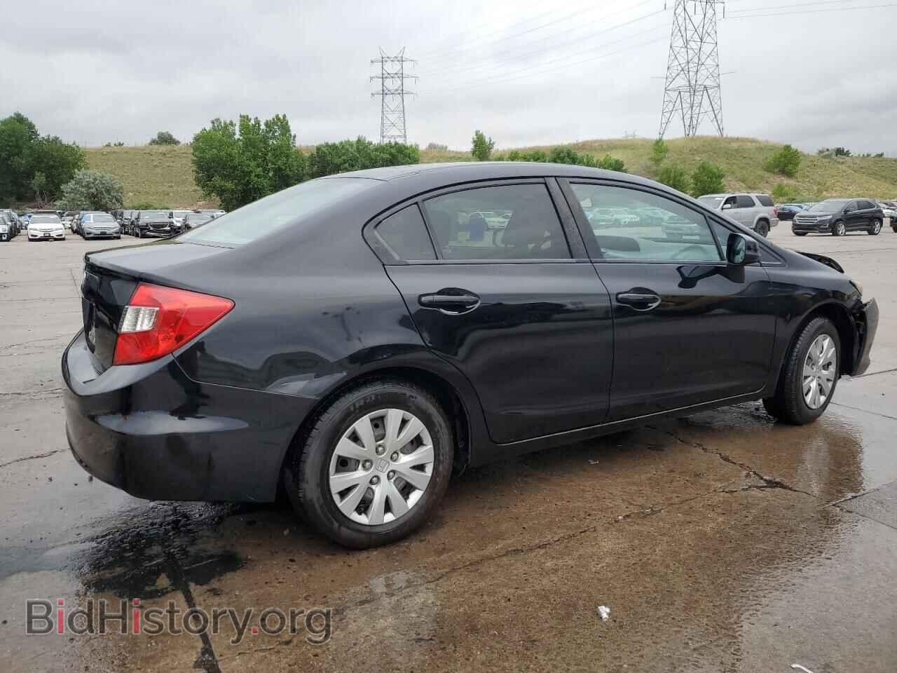 2012 HONDA CIVIC - VIN: 19XFB2F51CE025245 - Фото 3