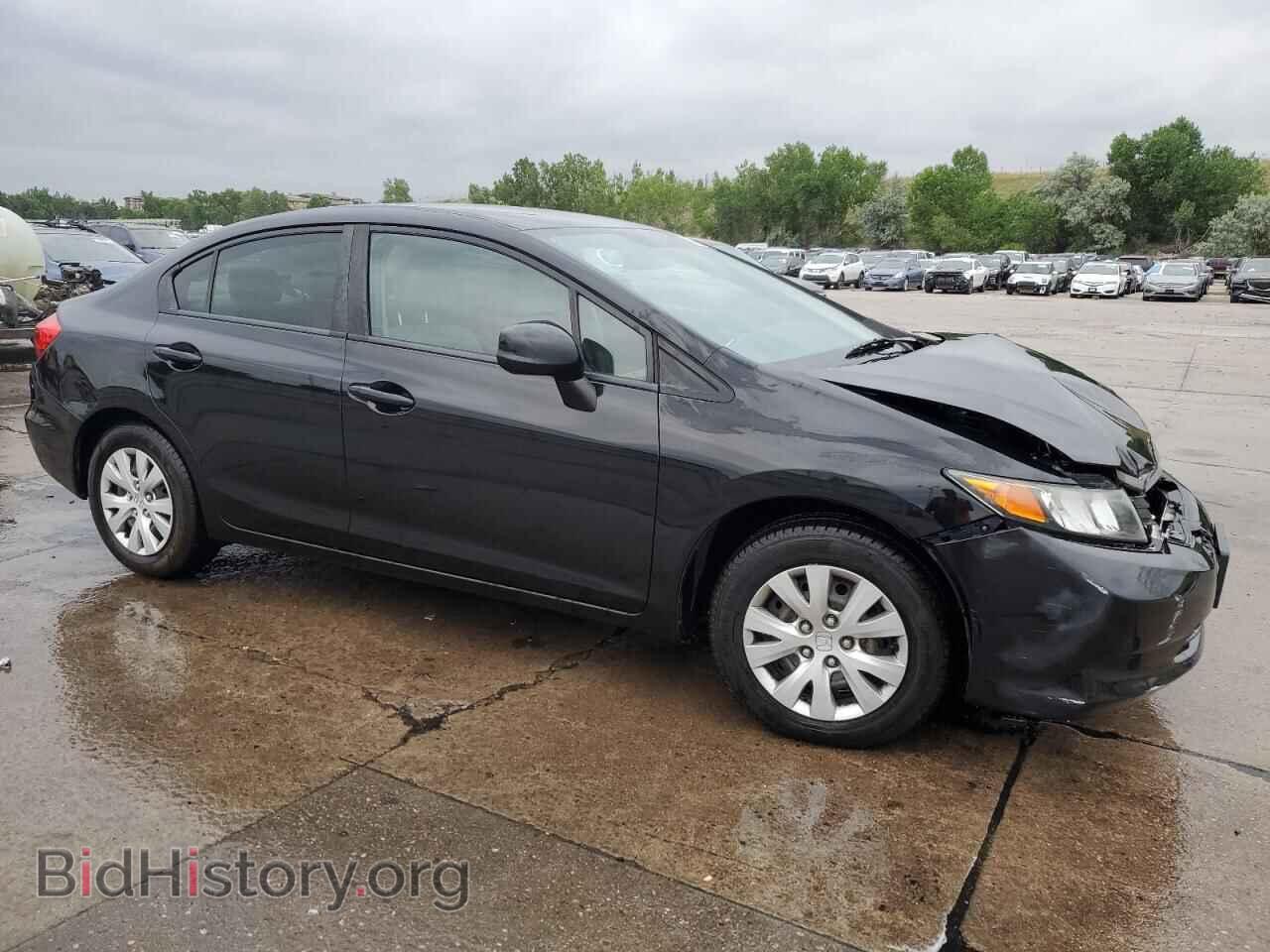 2012 HONDA CIVIC - VIN: 19XFB2F51CE025245 - Фото 4