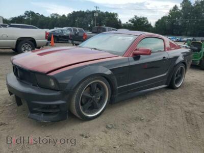 2007 Ford MUSTANG GT, черный — VIN 1ZVFT82HX75239357, Copart