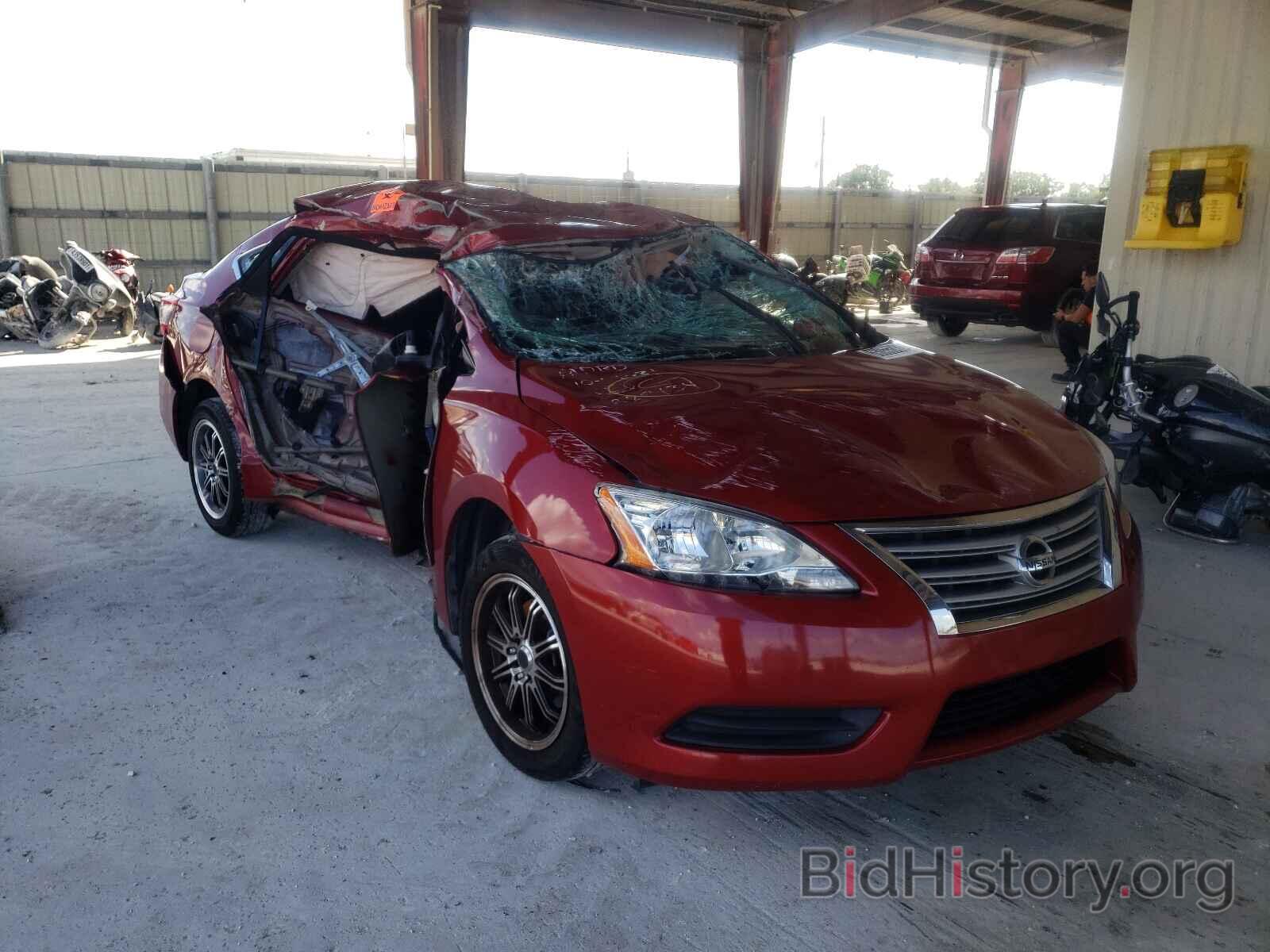 Photo 3N1AB7AP3DL704059 - NISSAN SENTRA 2013