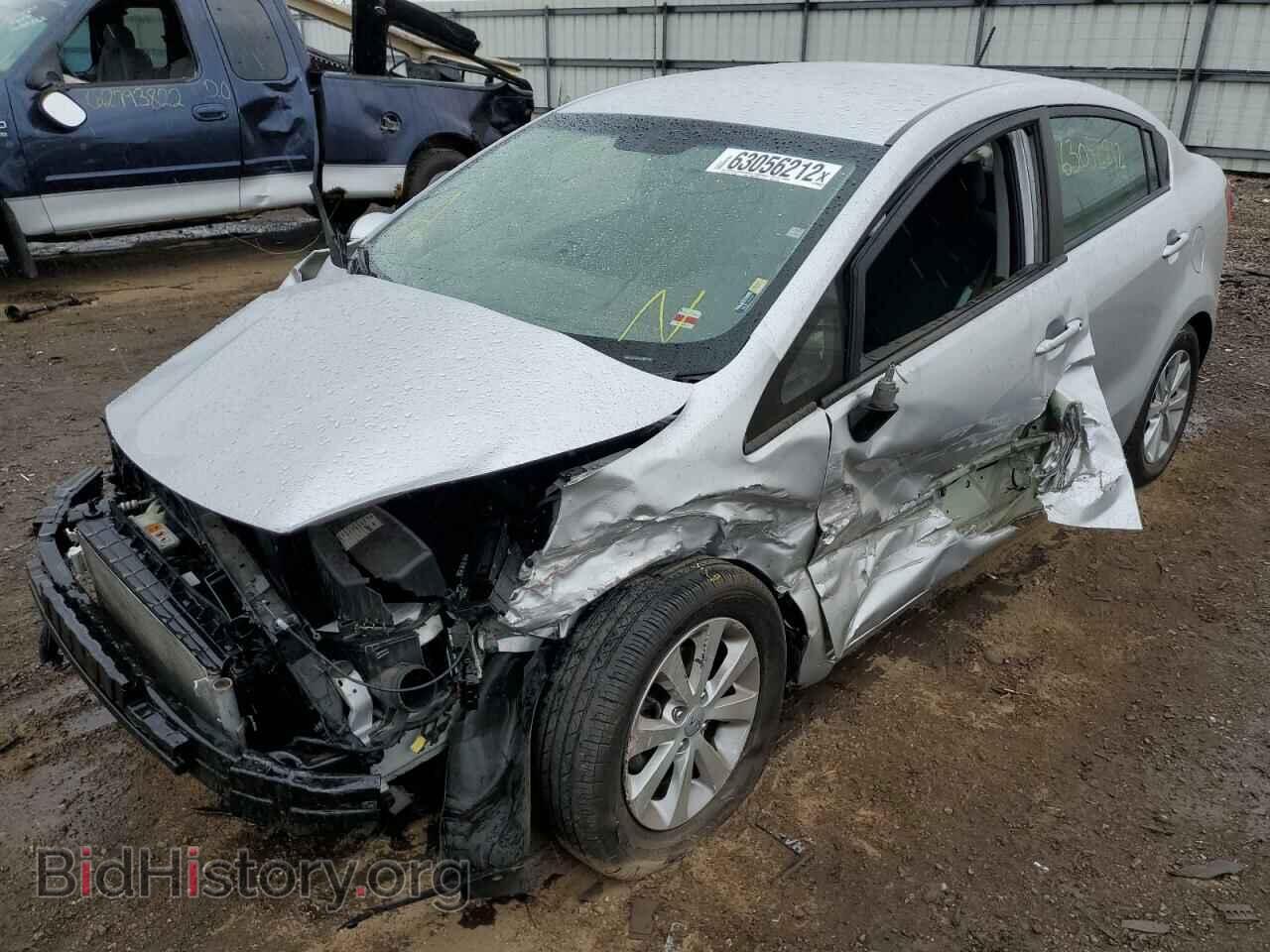 2013 KIA RIO - VIN: KNADN4A36D6133784 - Фото 2