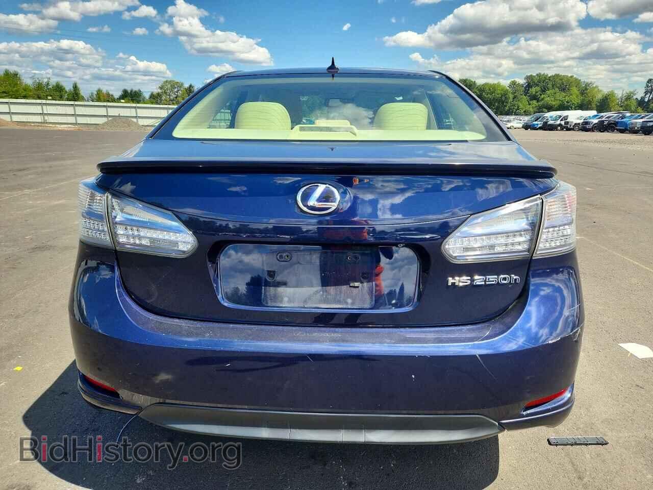2011 LEXUS HS - VIN: JTHBB1BA3B2045809 - Фото 6