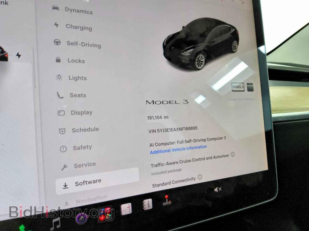 2022 TESLA MODEL 3 - VIN: 5YJ3E1EAXNF188895 - Photo 9