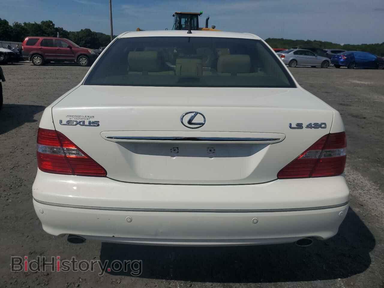 2006 LEXUS LS430 - VIN: JTHBN36F865049366 - Фото 6