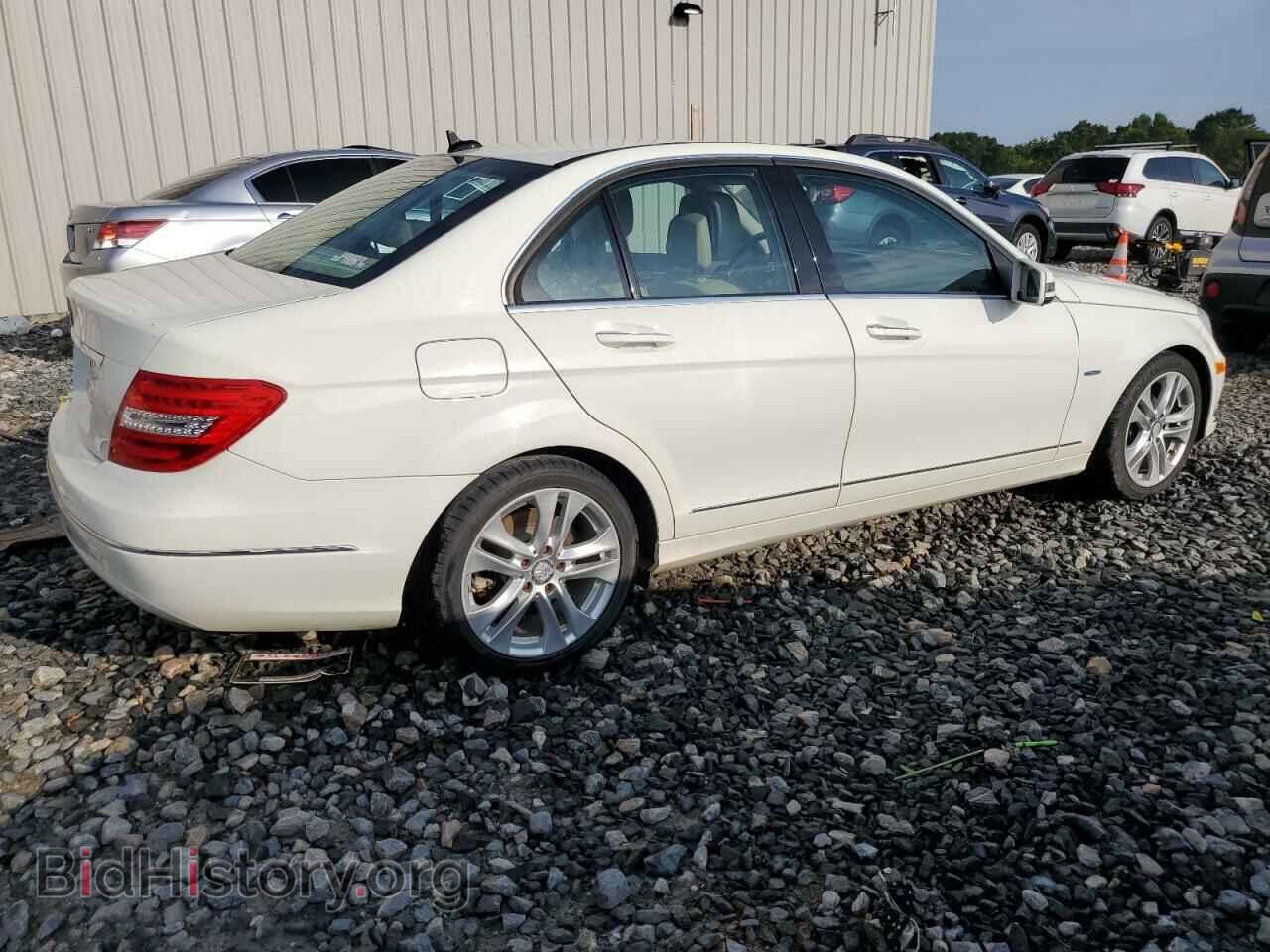 2012 MERCEDES-BENZ C-CLASS - VIN: WDDGF4HBXCA626136 - Фото 3