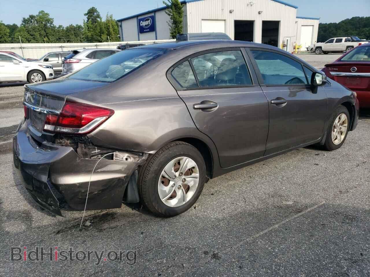 2013 HONDA CIVIC - VIN: 2HGFB2F59DH505847 - Фото 3