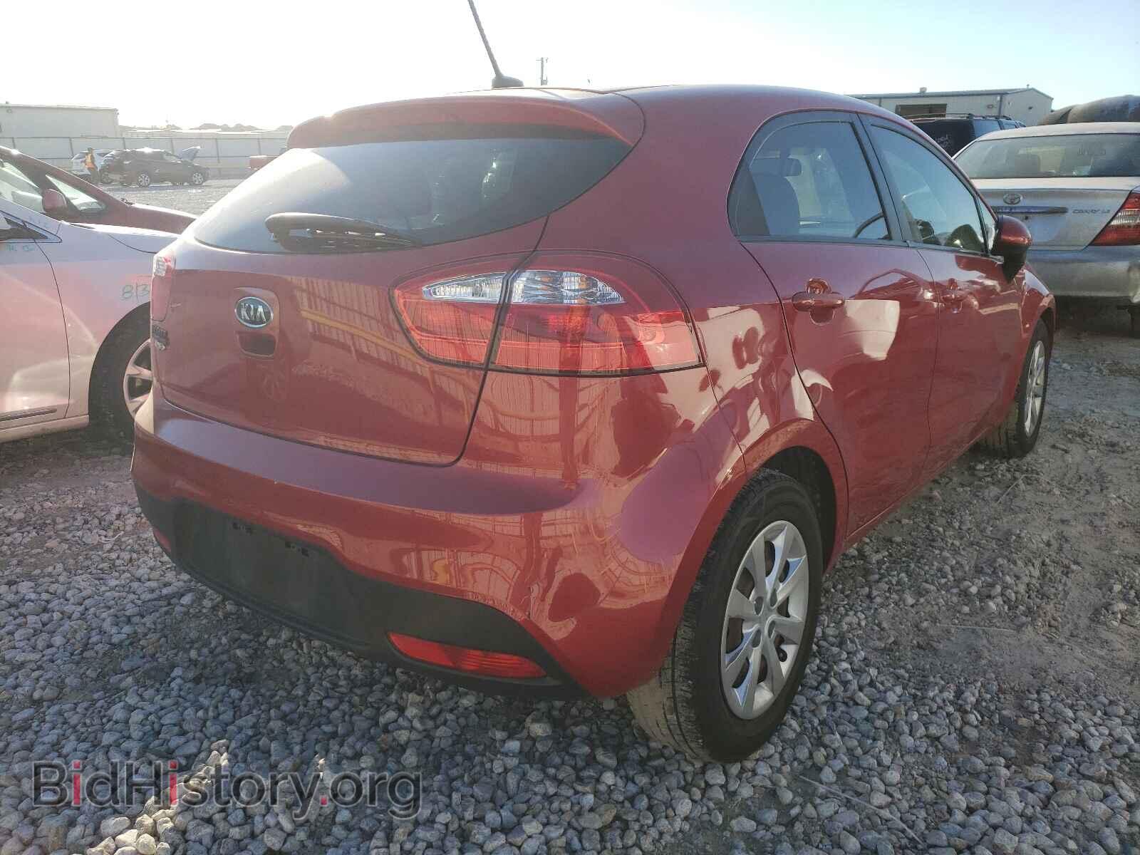 2012 KIA RIO - VIN: KNADM5A30C6024695 - Фото 4